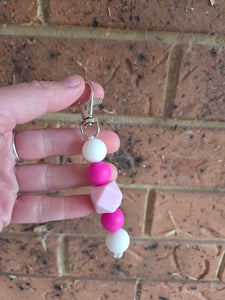 Beaded keyrings