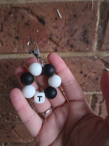 Beaded keyrings