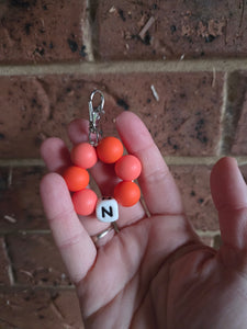Beaded keyrings