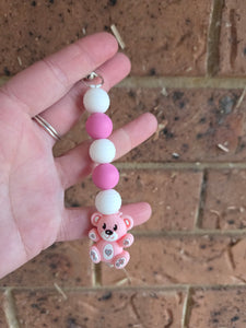 Beaded keyrings