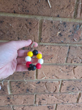 Beaded keyrings