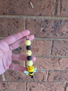 Beaded keyrings