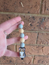 Beaded keyrings