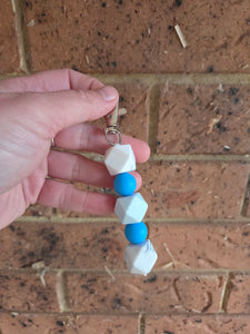 Beaded keyrings