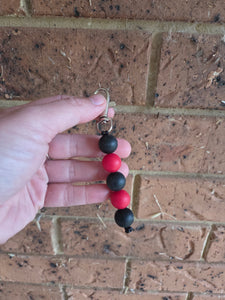Beaded keyrings