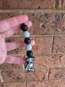 Beaded keyrings