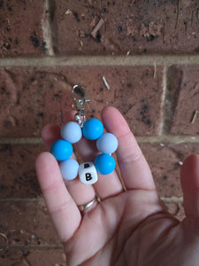 Beaded keyrings