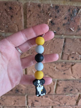 Beaded keyrings