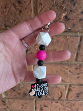 Beaded keyrings