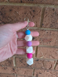 Beaded keyrings