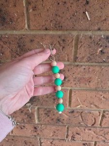 Beaded keyrings