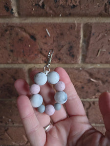 Beaded keyrings