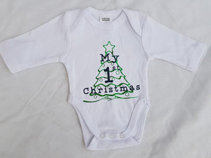 My First Christmas Bodysuit