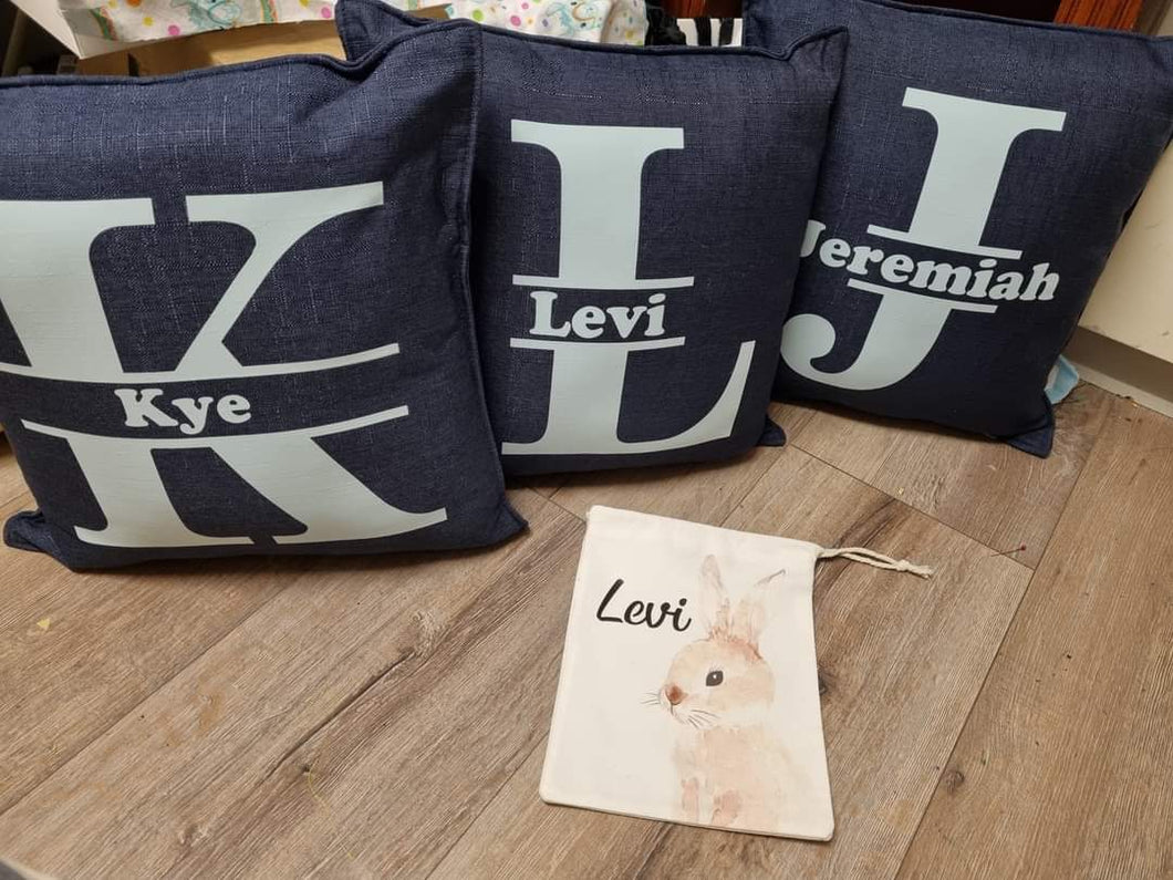 Monogram Cushion