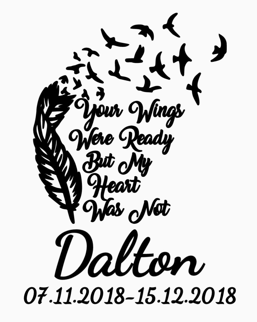 Your wings where ready Decal